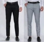 Pack of 2 Mens Formal Trouser