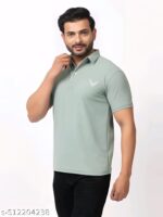 BUFFARO Men's Solid Polycotton Rich Polo T Shirt | Collar Tshirts | Half Sleeves | Pista Plain-Regular Fit - Image 2