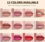 Handiyan Lipstick Set of 12 Pcs – Long Lasting | Waterproof | Matte Finish - Image 2