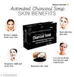 Charcoal soap handmade Activated charcoal soap - Image 2